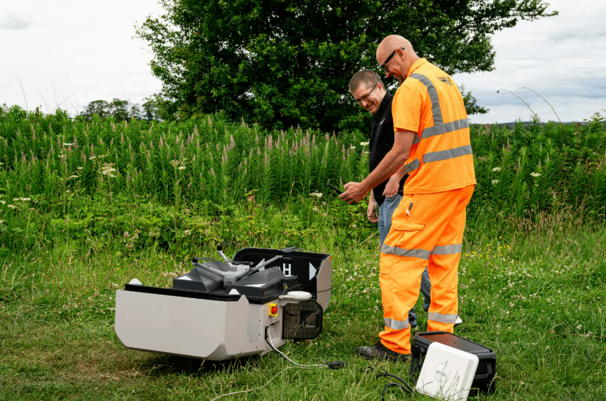 Heliguy delivering BVLOS drone training to Network Rail